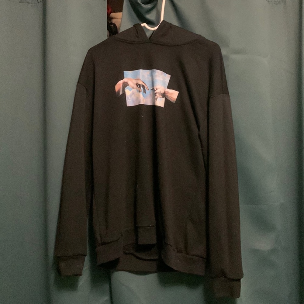 Black hoodie
